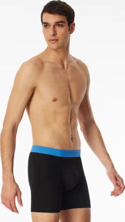 Long-Shorts 2er-Pack Organic Cotton Webgummibund mehrfarbig - 95/5 4
