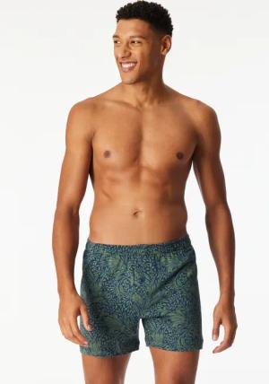 Boxershorts 2er-Pack Jersey uni gemustert - Boxershorts Multipacks 5