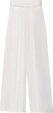 Fabiana Filippi - Hakama Poplin Pants - Größe 42 - weiß