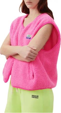 American Vintage - American Vintage Hoktown Gilets Roze Hok16be25 - Größe M - rosa