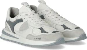 Philippe Model Low-Top Sneaker - Sneaker aus Materialmix - Gr. 44 (EU) - in Weiß - für Damen