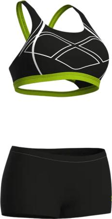 Arena Bustier-Bikini "arena Feel Damen Graphic Bikini", (2 St.)