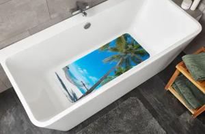 Kleine Wolke Wanneneinlage "" Bahamas""
