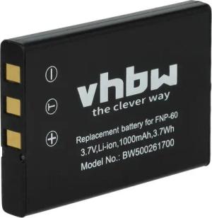 vhbw passend für Sony Mylo COM-1/B, COM-1/W, COM-2, COM-1 Foto / Kamera-Akku Li-Ion 1000 mAh