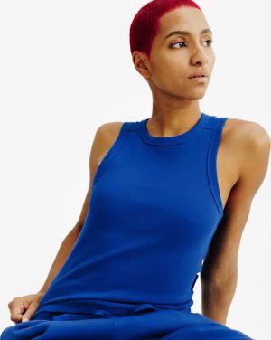 Tanktop Damen - Elementals blau