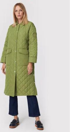 Tommy Hilfiger Übergangsjacke Quilted Sorona WW0WW35551 Grün Relaxed Fit