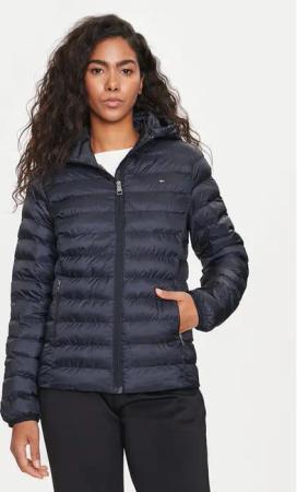 Tommy Hilfiger Übergangsjacke Global Stripe WW0WW42046 Dunkelblau Regular Fit