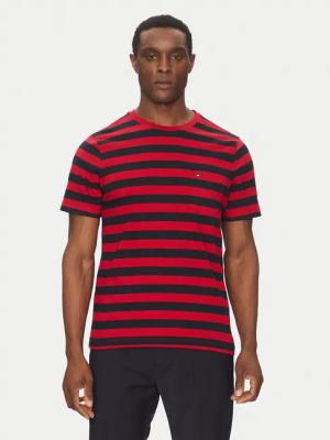 Tommy Hilfiger T-Shirt Essential MW0MW37283 Rot Regular Fit