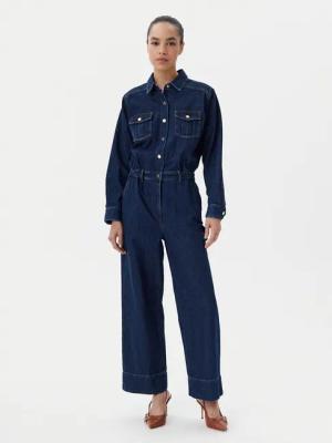 Luisa Spagnoli Jumpsuit Pantera 541809 Dunkelblau Regular Fit
