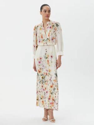 Luisa Spagnoli Hemdkleid Pasticcino 541822 Beige Regular Fit