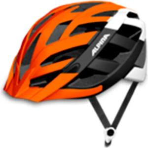 Alpina Panoma 3.0 Fahrradhelm (56-59 cm, 63 orange/black/white gloss)