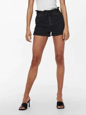 ONLY Jeansshorts ONLCuba (1-tlg) Drapiert/gerafft