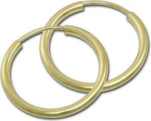 GoldDream Paar Creolen GoldDream Damen Ohrringe gold 30mm (Creole), Damen Creolen Echtgold, 333er Gelbgold, gold