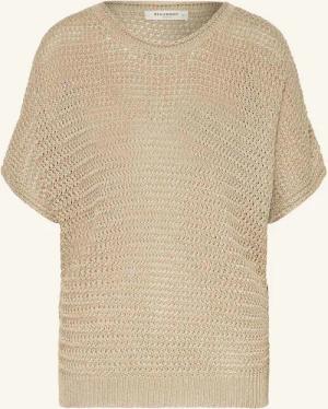 BEAUMONT Strickshirt HEARTY mit Glitzergarn