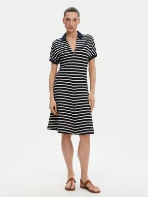 Tommy Hilfiger Kleid für den Alltag WW0WW44513 Dunkelblau Regular Fit