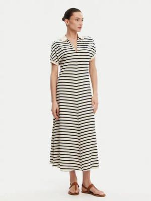 Tommy Hilfiger Kleid für den Alltag WW0WW44514 Beige Regular Fit