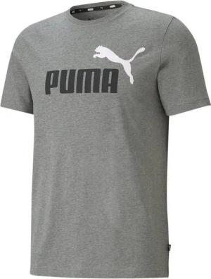 PUMA Funktionsshirt ESS 2 Col Logo Tee 003 MEDIUM GRAY HEATHER