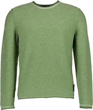 Marc O'Polo Herren Pullover grün Gestreift