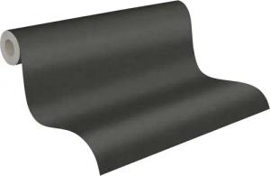 A.S.Creation Vliestapete New Life Uni schwarz B/L: ca. 53x1005 cm