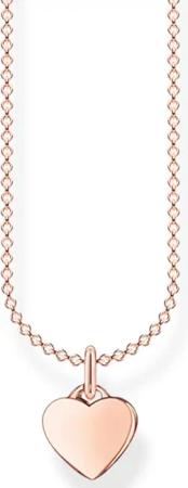 Thomas Sabo KE2049-415-40-L45V Herz Kette Roségold Damen