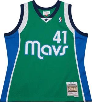Mitchell And Ness 2004 Swingman Dirk Nowitzki Trikot Grün
