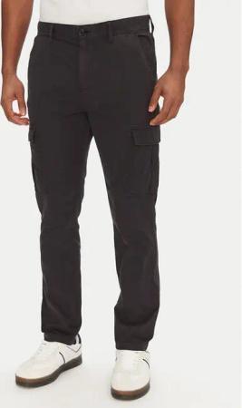 Tommy Jeans Stoffhose Austin DM0DM20281 Schwarz Regular Fit