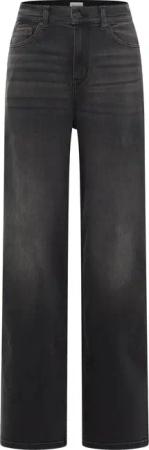 Mustang Damen Jeans Style Luise Wide schwarz