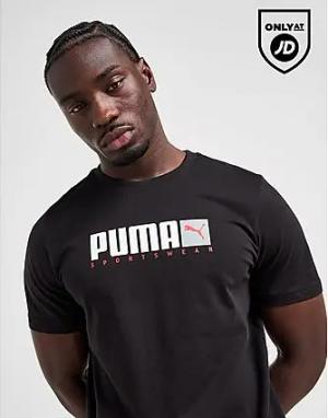 PUMA Sportswear T-Shirt - Herren, Black