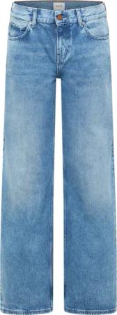 Mustang Damen Jeans Style Medley Wide mittelblau