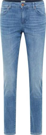 Mustang Damen Jeans Style Crosby Relaxed Slim hellblau