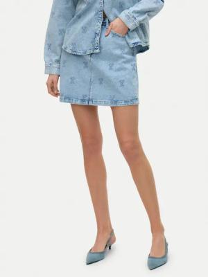 Vero Moda Jeansrock Tessa 10326888 Blau Regular Fit