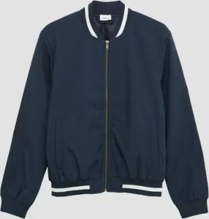 s.Oliver Outdoorjacke Sportiver Blouson mit Streifendetails Rippbündchen