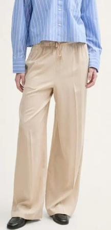 TOM TAILOR Denim Stoffhose Wide Leg Paperpag Hose
