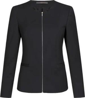 GREIFF Jeansblazer Greiff Modern WITH 37.5® Damen Business-Blazer Regular-Fit Schwarz