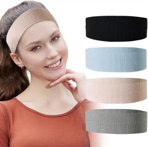 ZEUOPQ Stirnband 4 Stück Stirnband port-Bandanas für Damen, Antitranspirant-Haarbänder (4 elastische Damen-Stirnbänder in verschiedenen Farben, 4-St., Vielseitige Farben für modische Outfits und sportliche Aktivitäten) Rutschfest, schnelltrocknend, langle