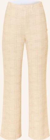 s.Oliver BLACK LABEL Marlenehose aus Bouclé