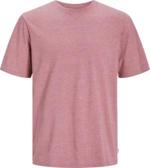 Jack & Jones Rundhalsshirt "JJEORGANIC MELANGE TEE SS O-NECK NOOS", in Melange Optik