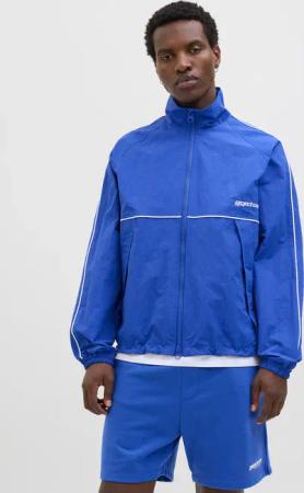 Jack & Jones Outdoorjacke "JCOUNION TRACK JACKET SN", ohne Kapuze, Mit stylischem Print
