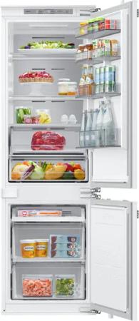 Samsung Einbaukühlgefrierkombination BRB8OF "BRB80F26BDFO", Twin Cooling Plusᵀᴹ ‑ Verlängert Frische und Geschmack