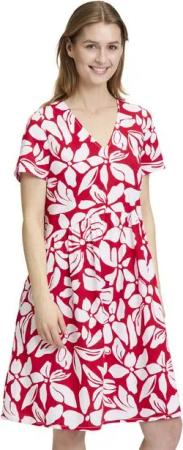 Vera Mont Sommerkleid Vera Mont Sommerkleid mit V-Ausschnitt Design