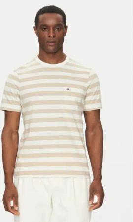 Tommy Hilfiger T-Shirt Essential MW0MW37283 Beige Regular Fit