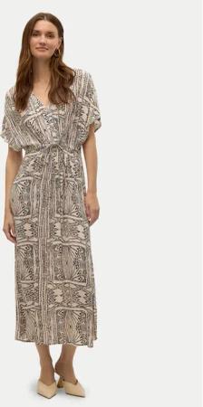 Vero Moda Sommerkleid Menny 10303701 Beige Loose Fit