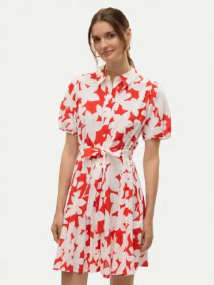 Vero Moda Hemdkleid Dicthe 10303728 Rot Regular Fit