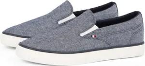 Tommy Hilfiger TH HI VULC LOW SLIP ON CH Slip-On Sneaker, Freizeitschuh, Schlupfschuh, Halbschuh mit seitlichen Gummizügen