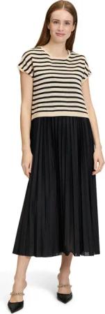 Vera Mont Druckkleid "Vera Mont Casual-Kleid zweiteilig", Materialmix