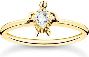 Thomas Sabo TR2401-414-14 Damenring Schildkröte Goldfarben