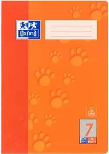 OXFORD Schulheft Lineatur 7 kariert DIN A4 ohne Rand, 16 Blatt