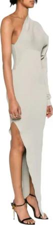 Rick Owens - Shoulder Dress Pearl - Größe M - bunt