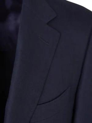 Canali - Linen and Wool Blazer - Größe 52 - blue