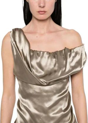 Vivienne Westwood - Dresses Golden Gold - Größe 42 - goldfarben